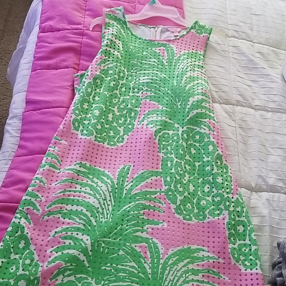 Lilly pulitzer pineapple  dress